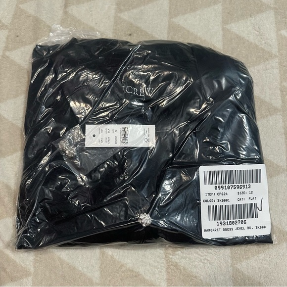 NWOT j crew Collection shirtdress with jewel buttons - Picture 7 of 7